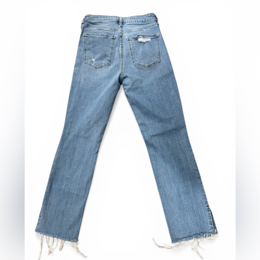 GAP Vintage Slim Sky High Side Slit Cropped Ankle Jean Women’s Dize 27 / 4 - Picture 4 of 10
